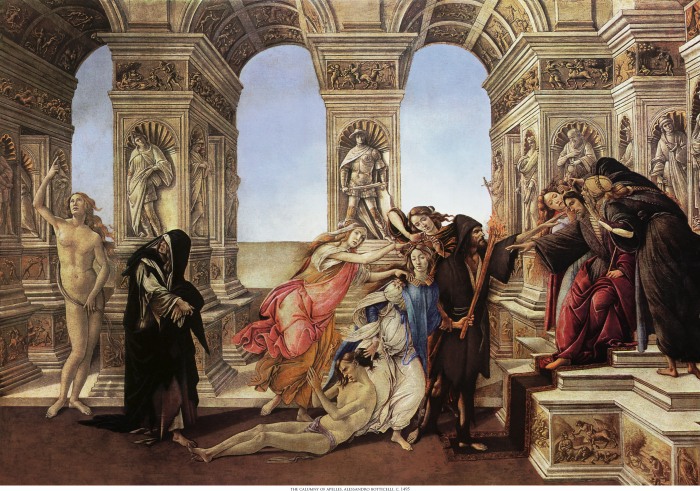 c. 1495 Tempera on wood, 62 × 91 cm Galleria degli Uffizi, Florence Digital restoration: Dale Cotton, http://daystarvisions.com